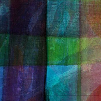Lebenskunst Impuls-Farben Violett Blau Grün